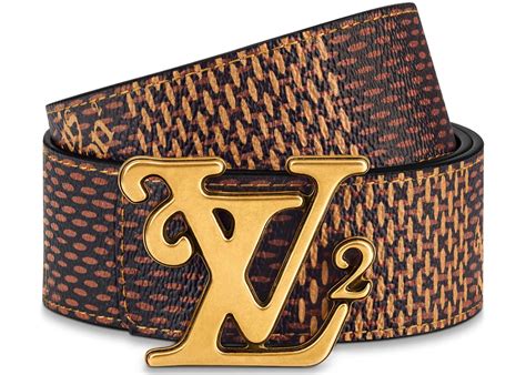 Louis Vuitton x Nigo Squared Reversible Belt 